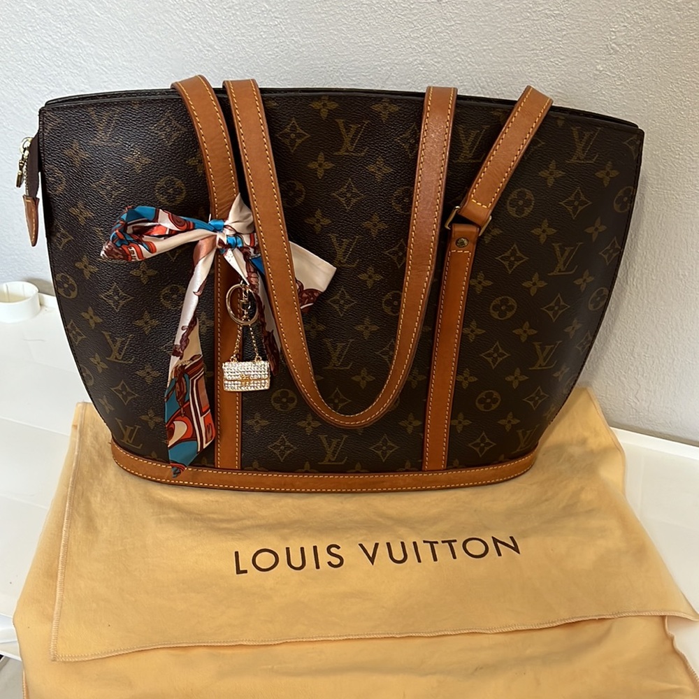 Vintage Louis Vuitton Babylon Monogram Large Shoulder Bag Excellent Pre-Loved!